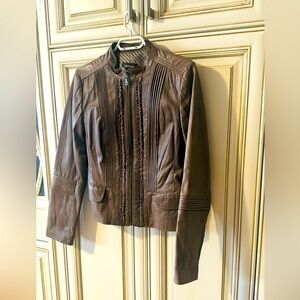 Danier leather jacket, size S.